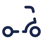 Kick Scooter SVG Icon